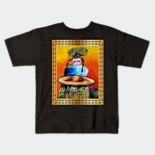 African Woman selling fruits Kids T-Shirt